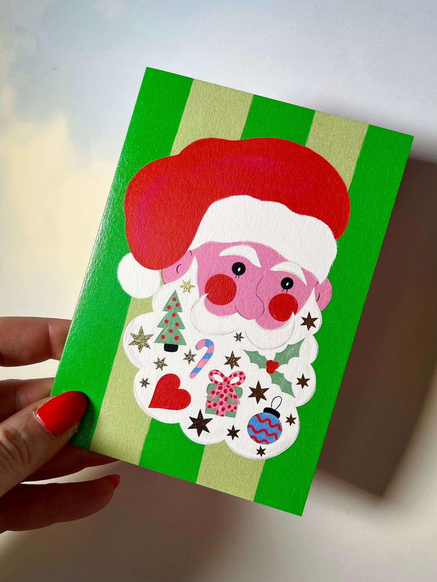 Santa Christmas Card