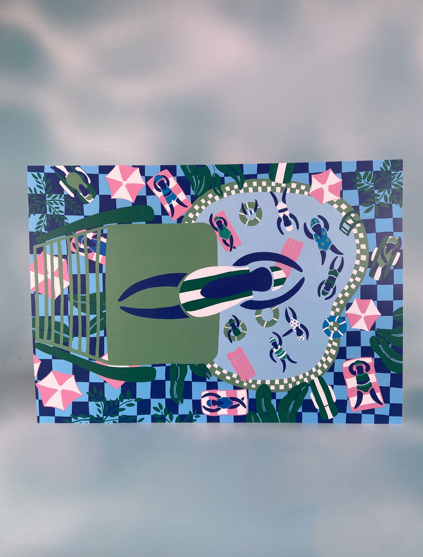 Ladies That Swim Poster Print