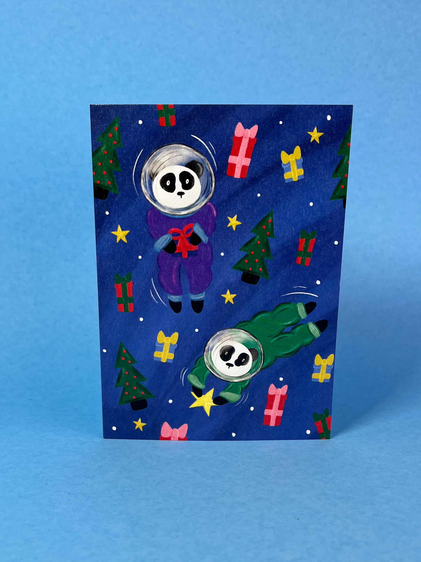 Space Panda's Christmas Card
