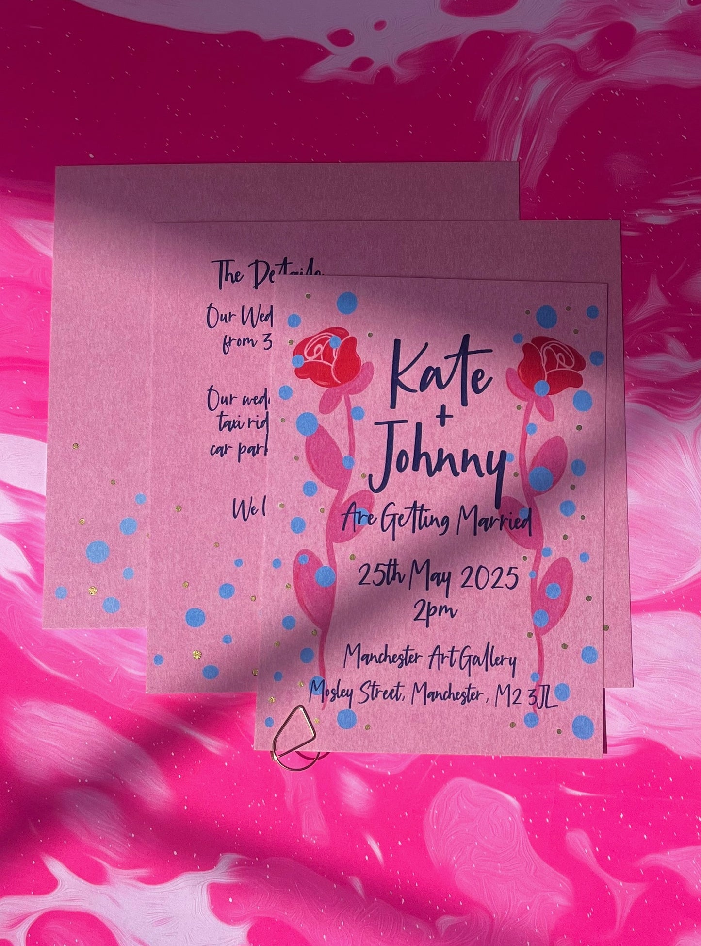 Rose Wedding Invitations