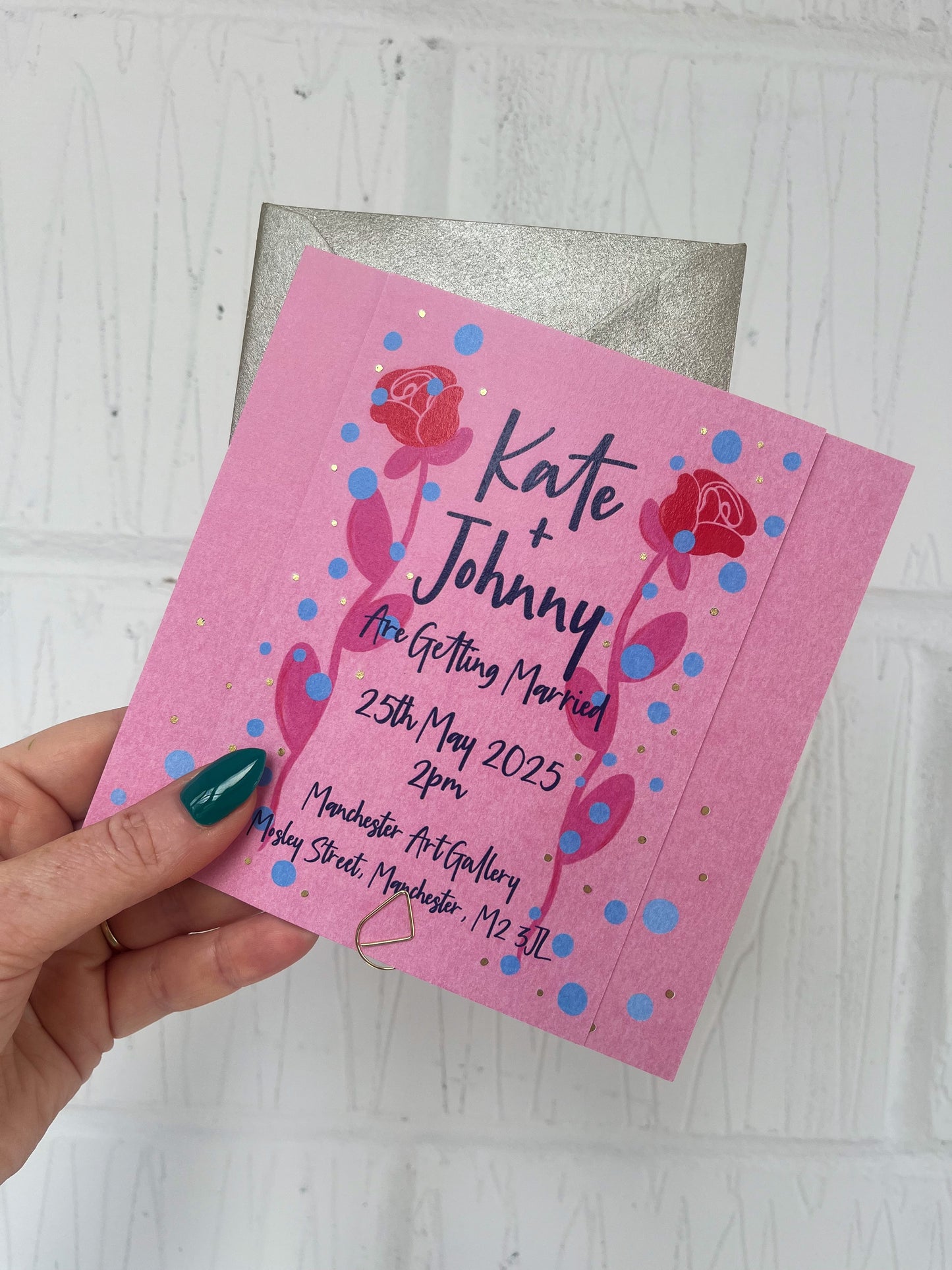 Rose Wedding Invitations