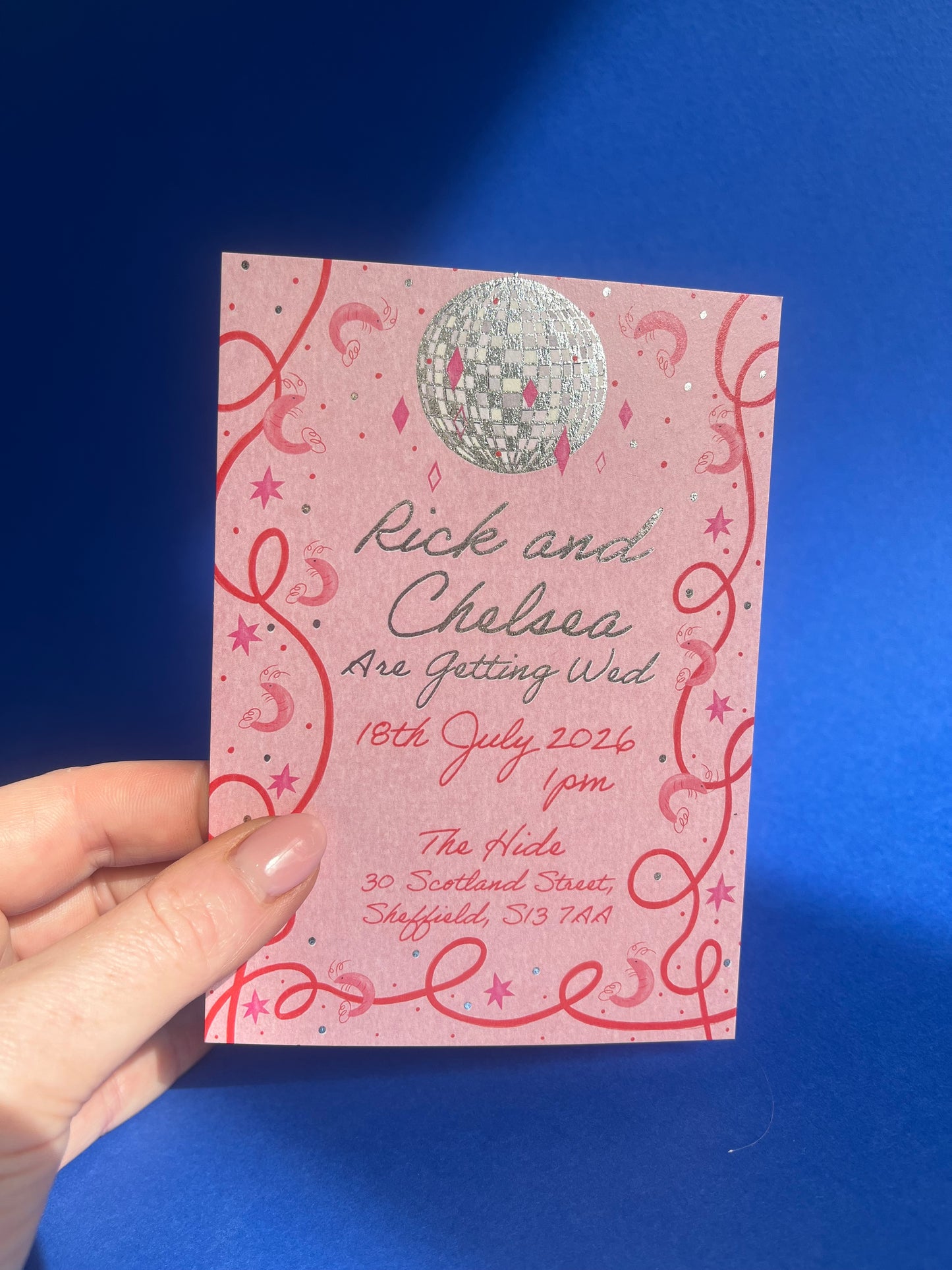 Save The Date,  Shrimps & Disco