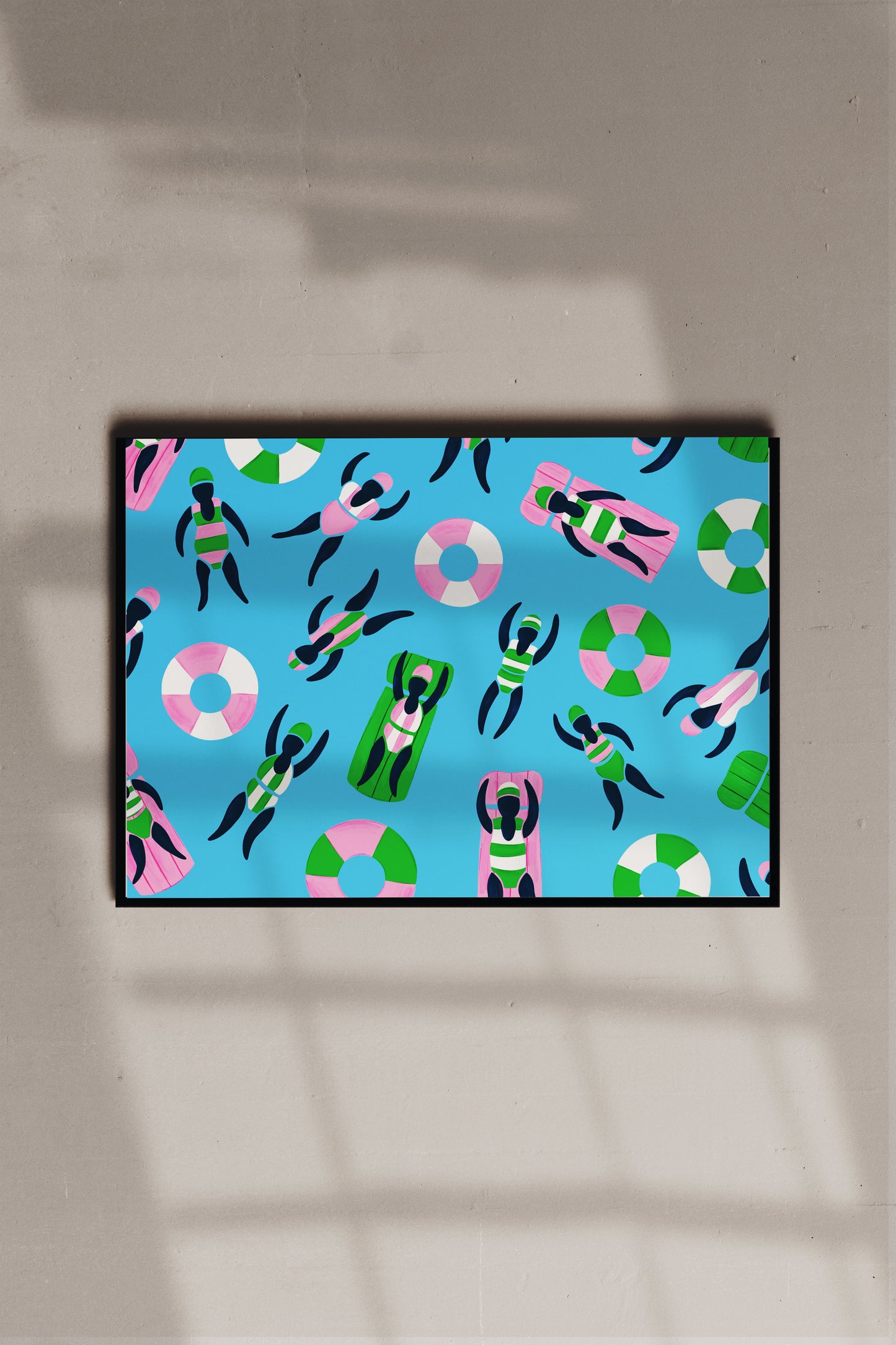 A2 Ladies That Swim Giclee Print