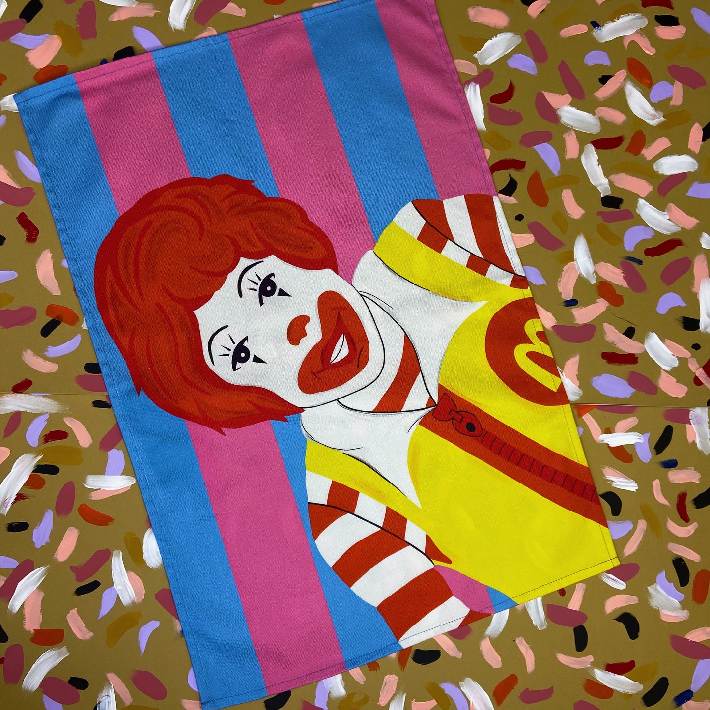 Ronald McDonald, Organic Teatowel