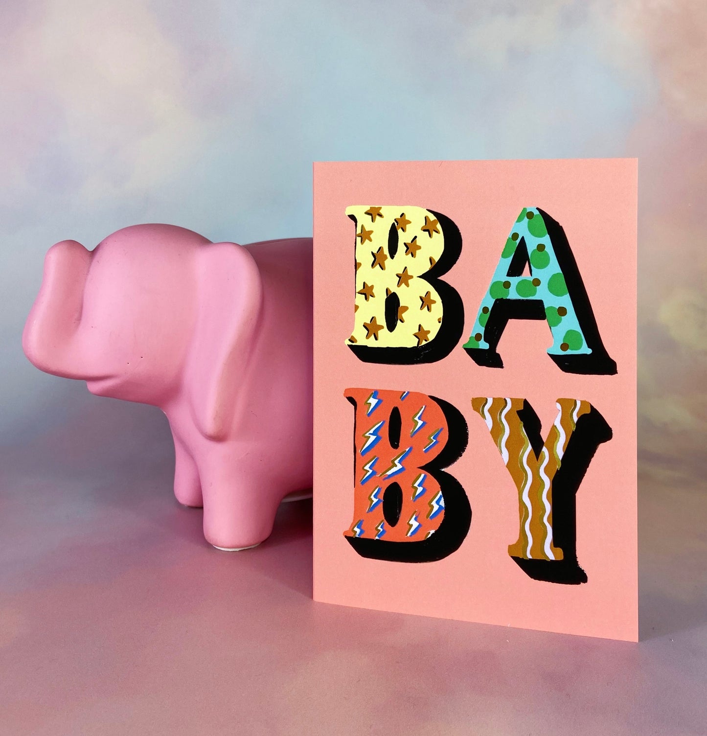 BABY Letters, Card