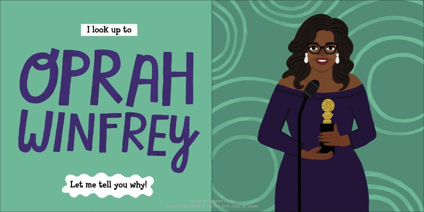 I Look Up To.... Oprah Winfrey Children's Book