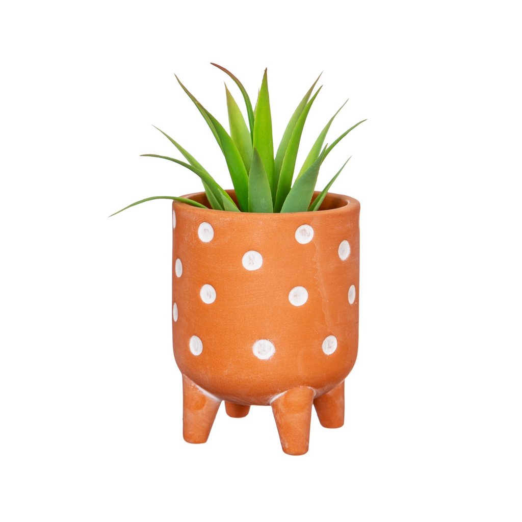 Polka Dot Planter On Legs