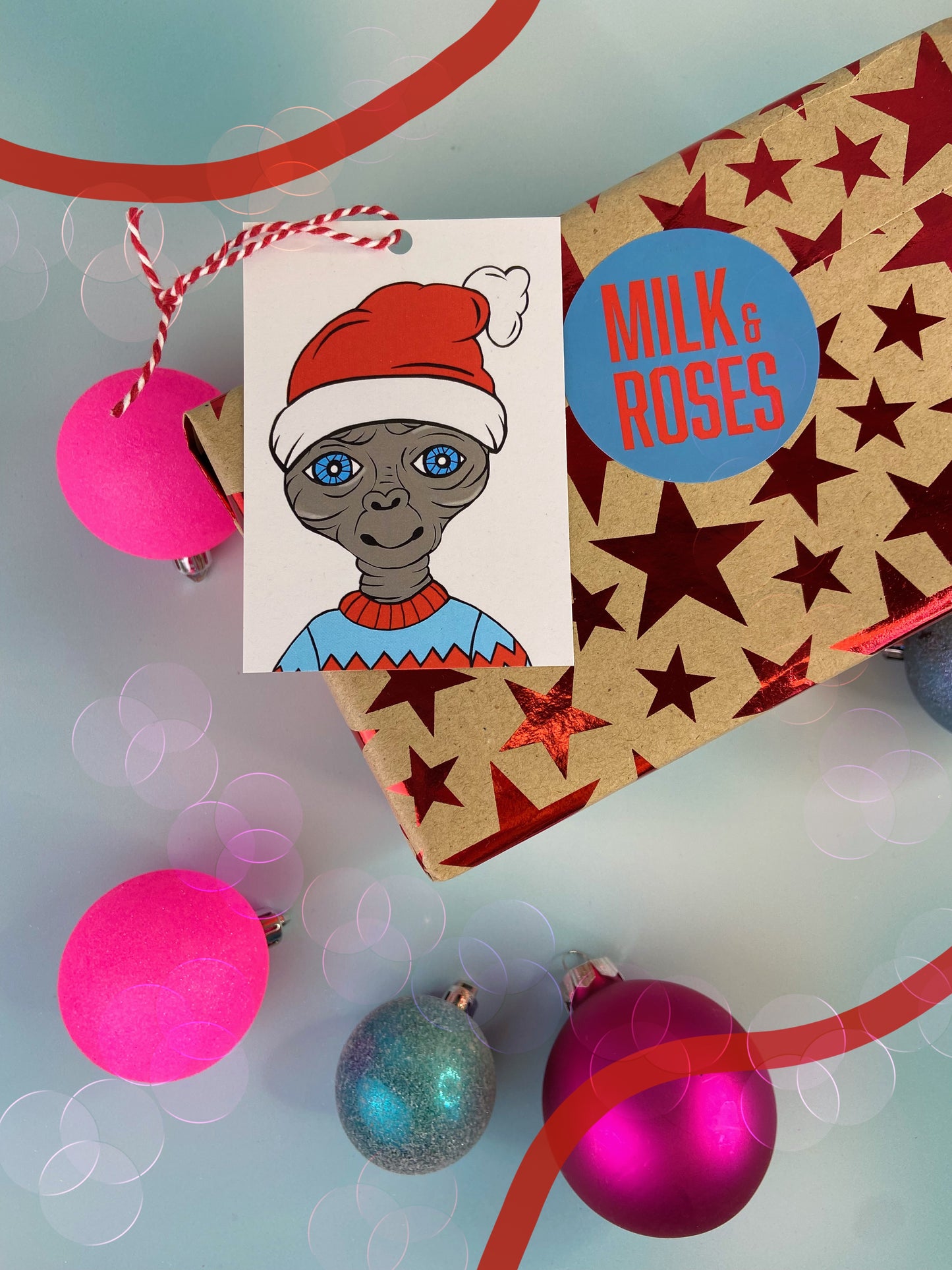 ET Christmas Jumper Gift Tag