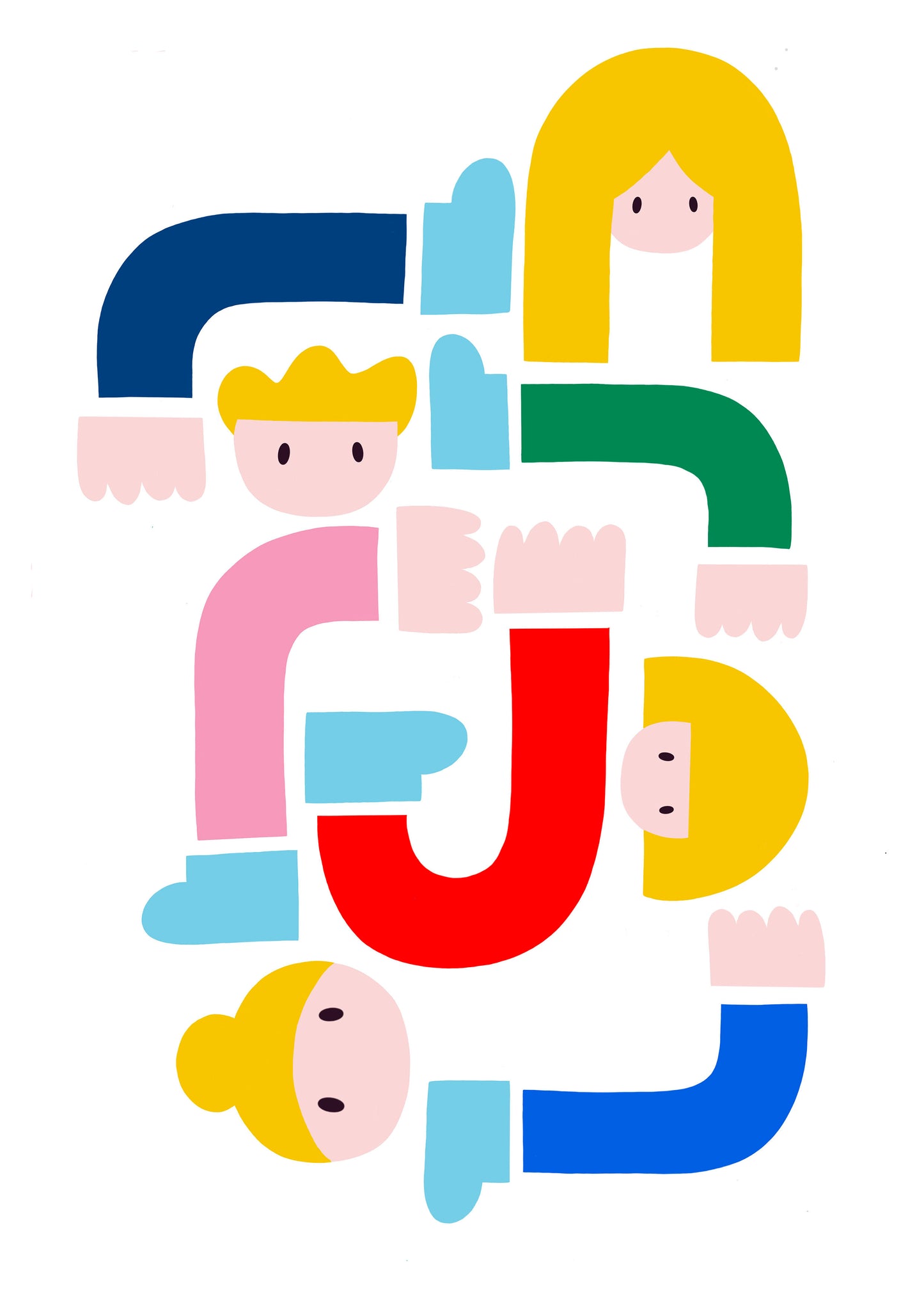 Bendy Kids Print