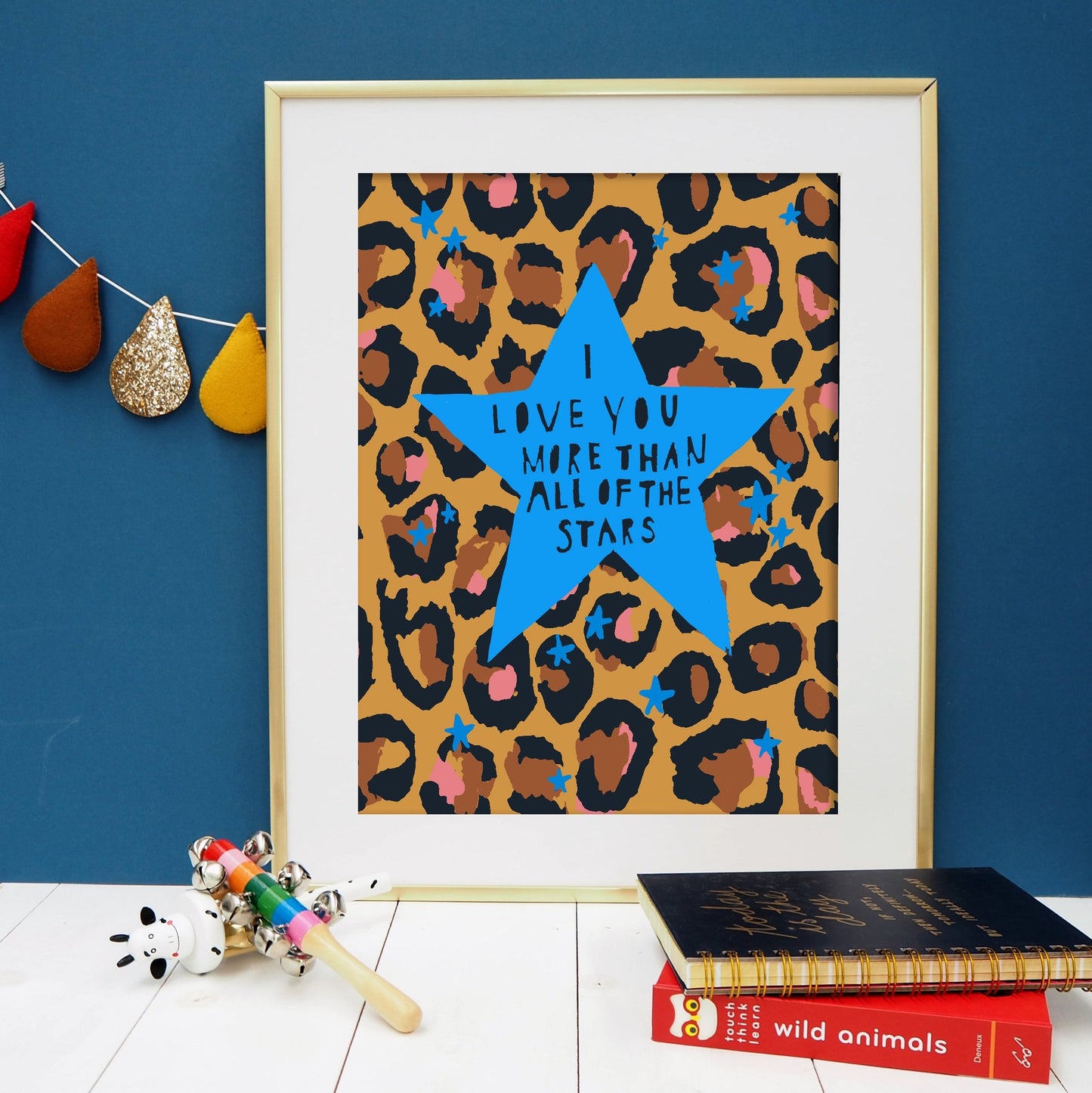 Leopard Print Love You, Print