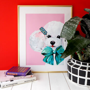 Poodle Print