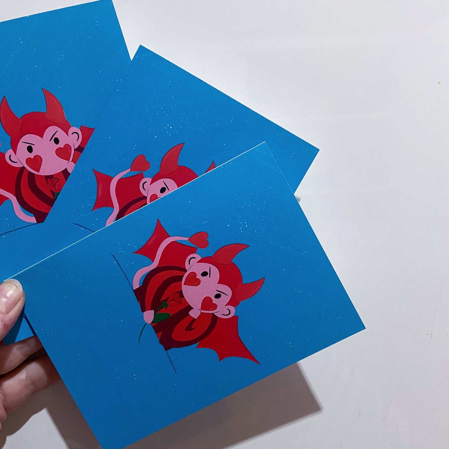Naughty Little Devil, Valentines Day Card