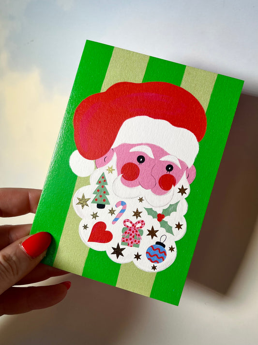 Santa Christmas Card