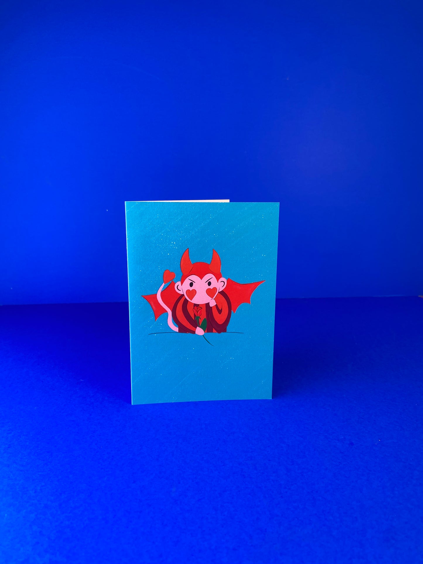 Naughty Little Devil, Valentines Day Card