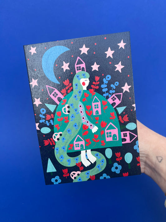 Lady Village Card