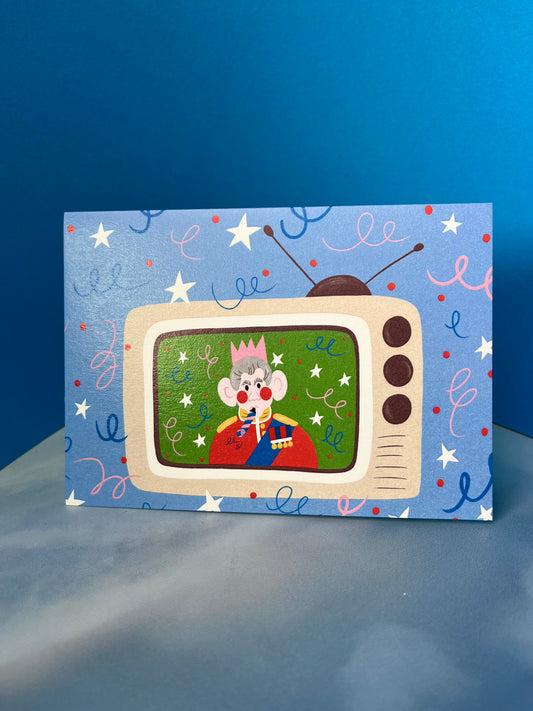 King Charles Christmas Card