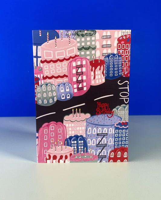 Birthday Town Card
