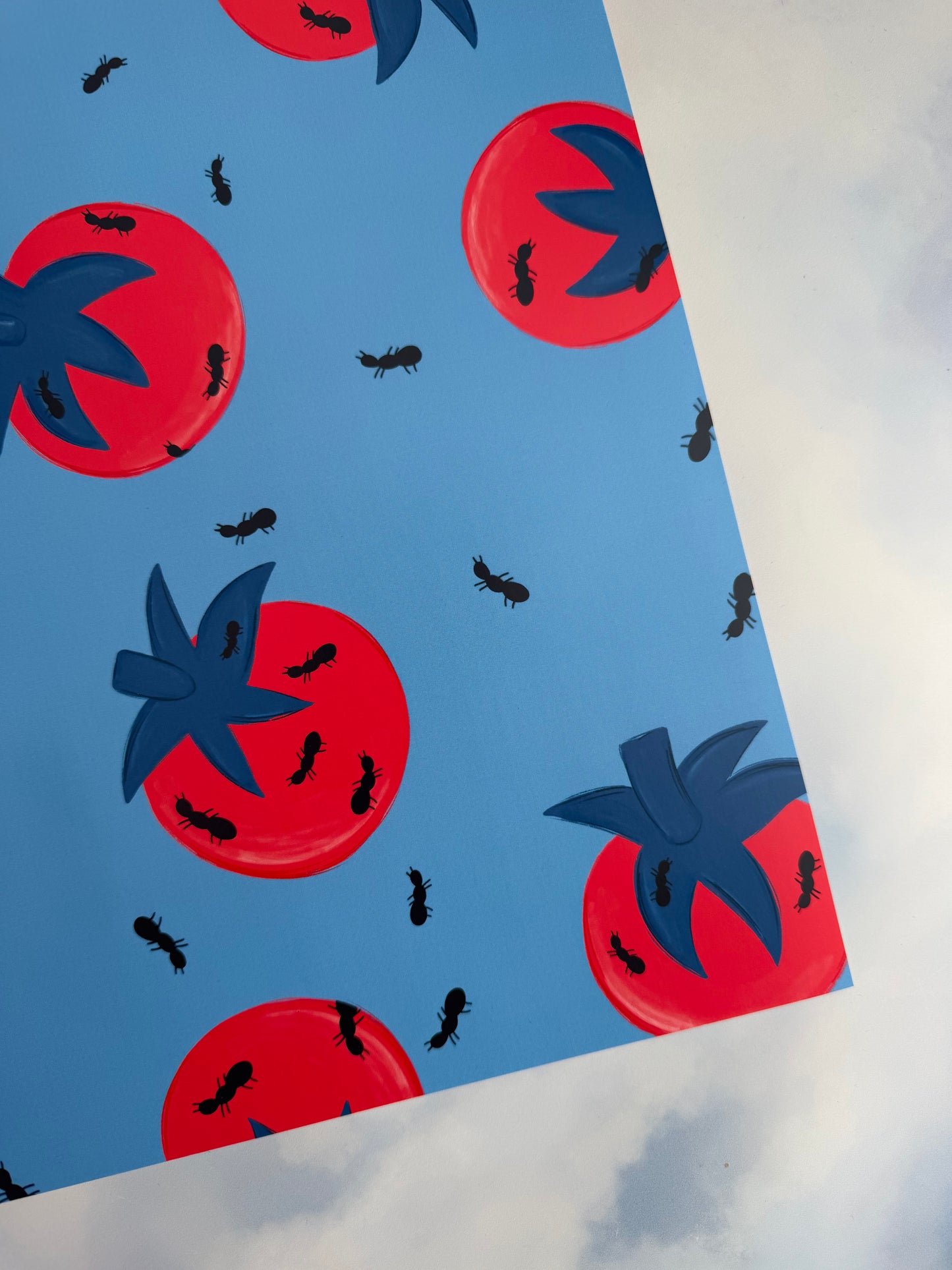 Ants & Tomato's Wrapping Paper
