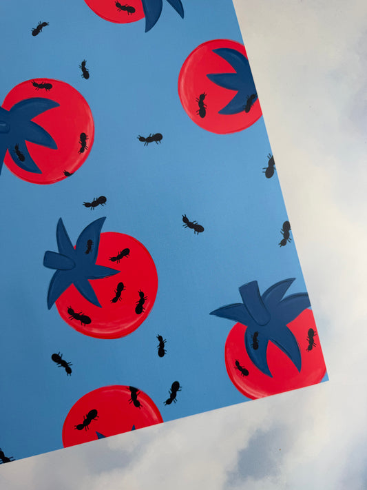 Ants & Tomato's Wrapping Paper