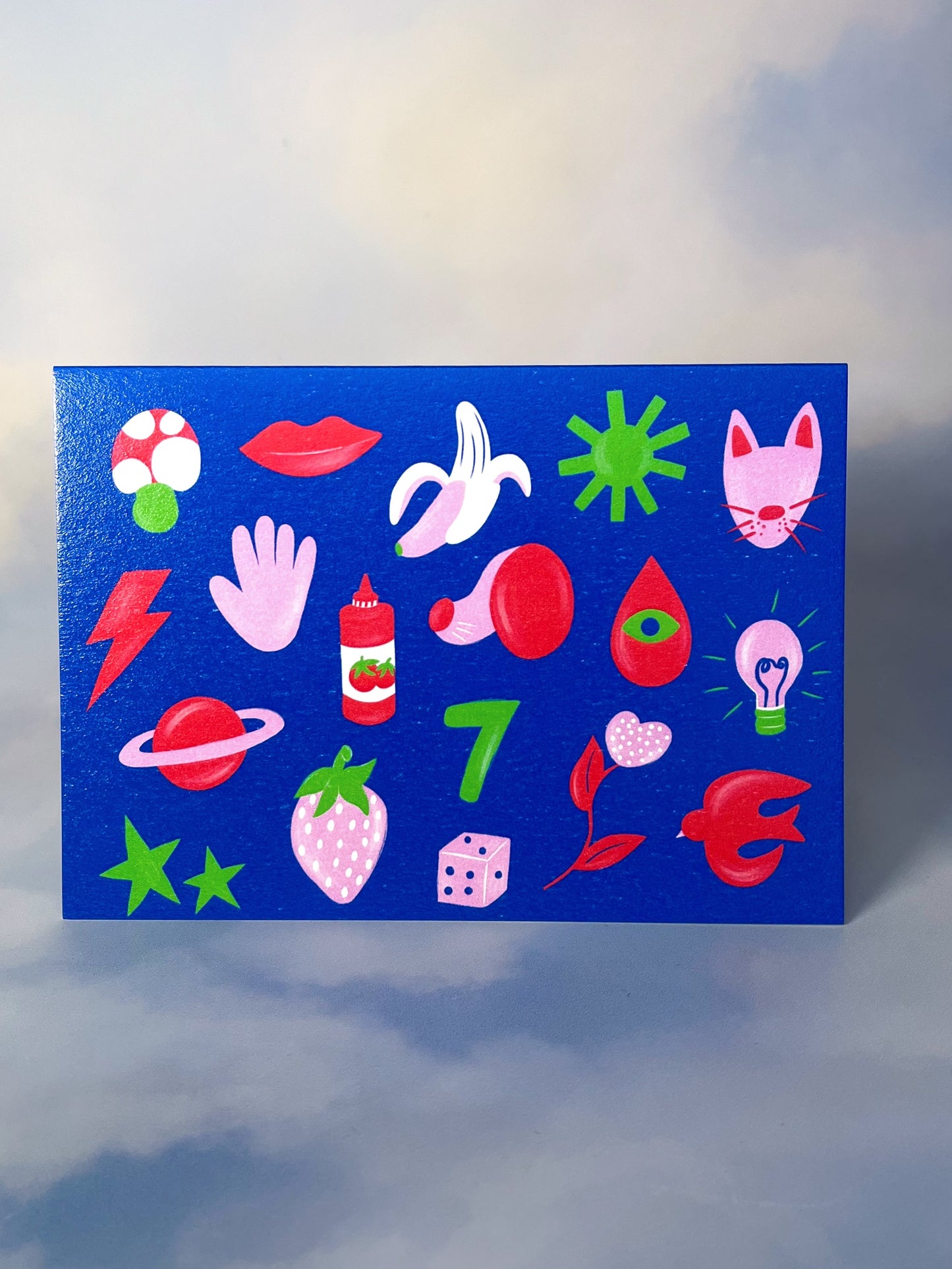 My Favourite Things Doodles, Card