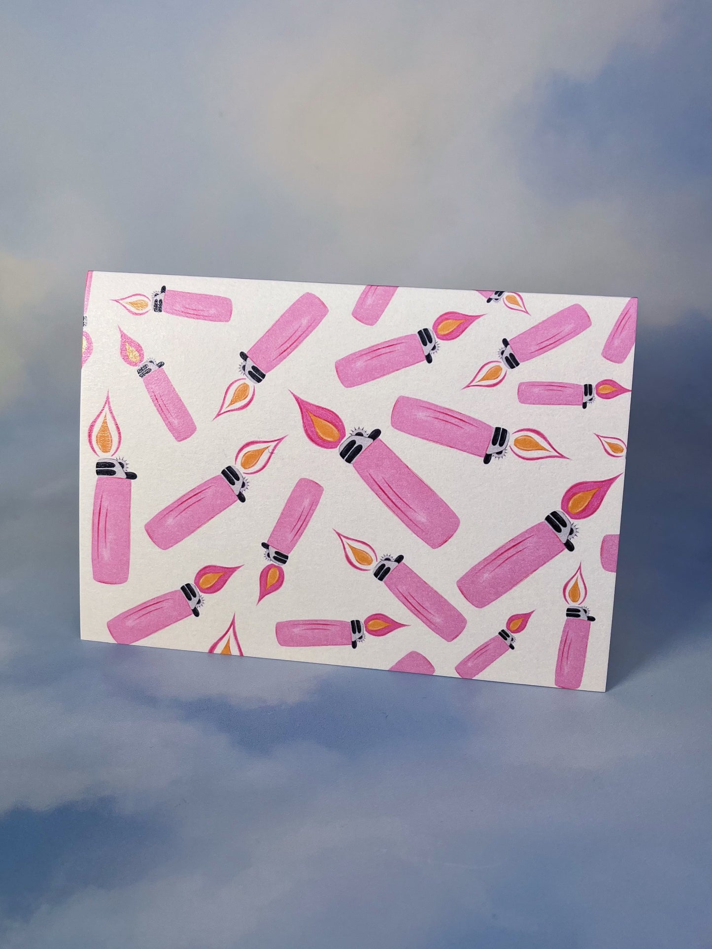 Cigarette Lighter Card