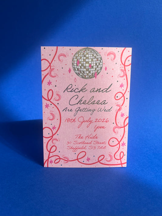 Save The Date,  Shrimps & Disco