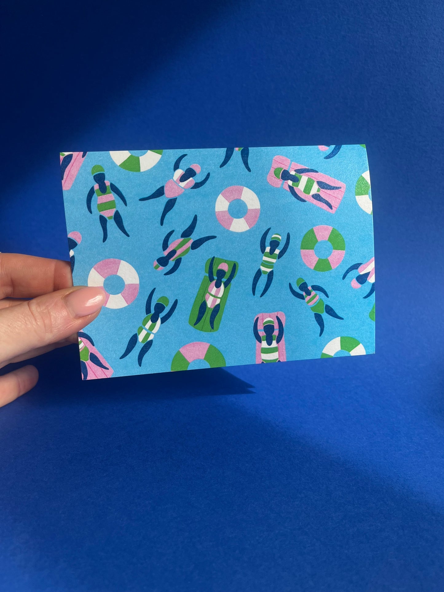 Ladies That Swim, Card