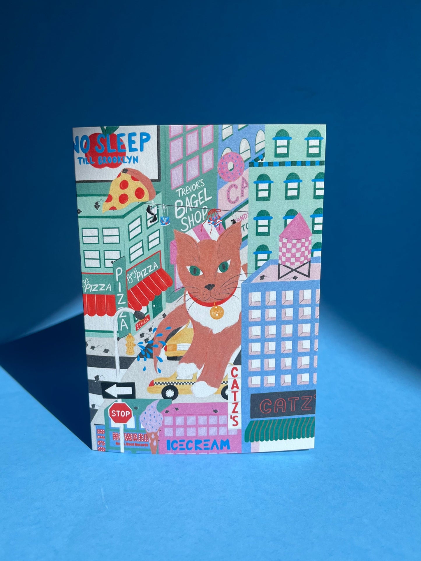 Cats In New York, Card