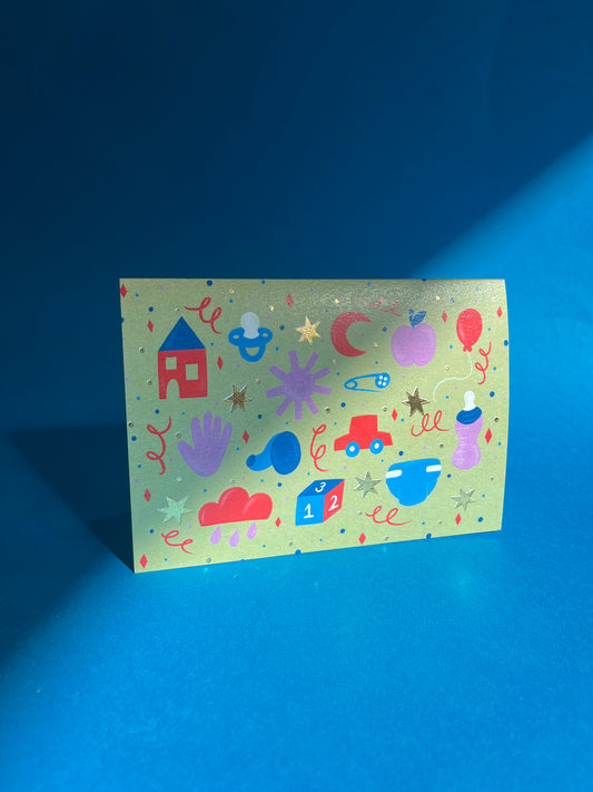 Baby Doodles, Card