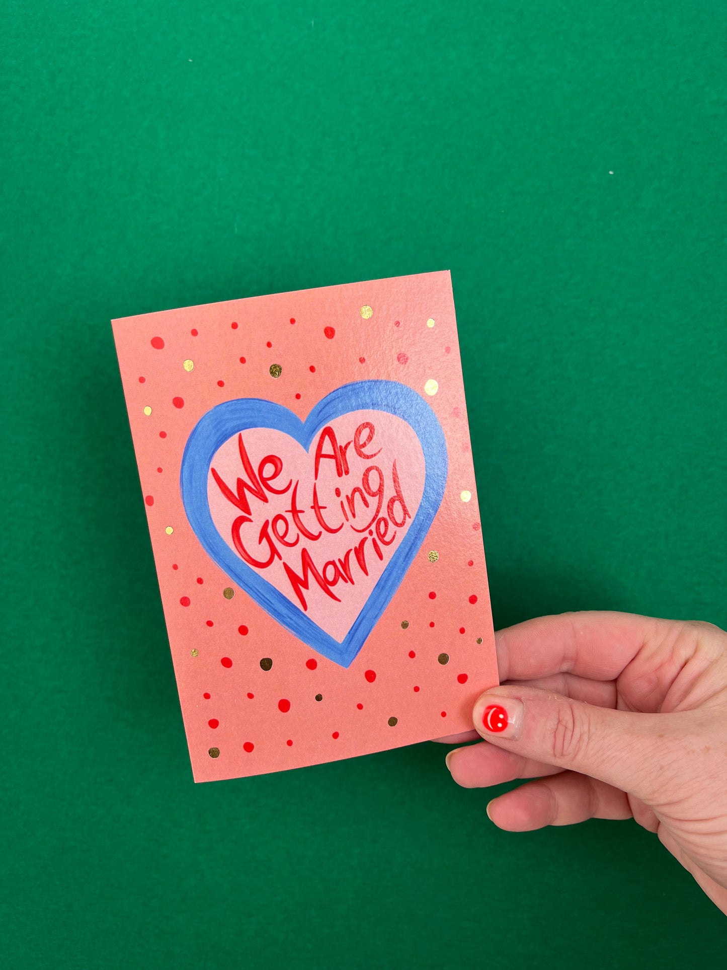 We Are Getting Married Card