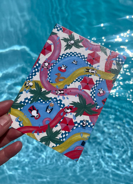 Panda Waterpark Card