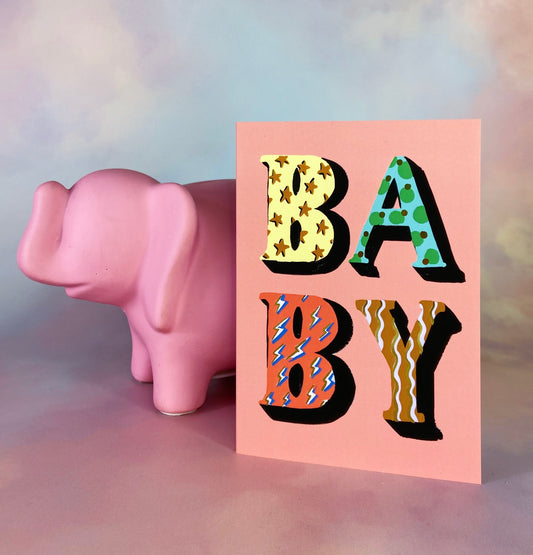 BABY Letters, Card