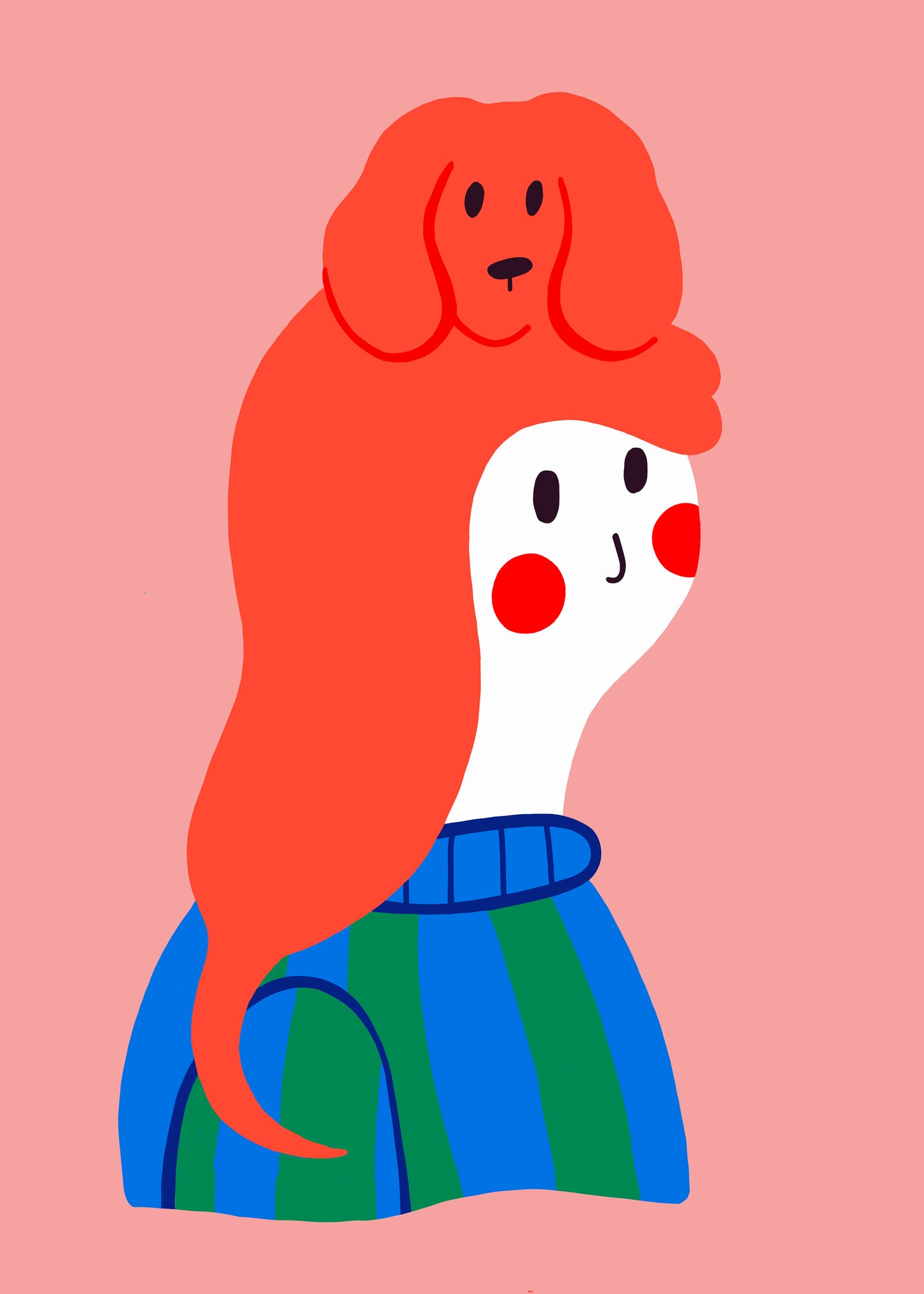 Dog Hat Print