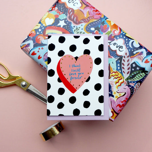 I Think I Will Love You Forever, Card