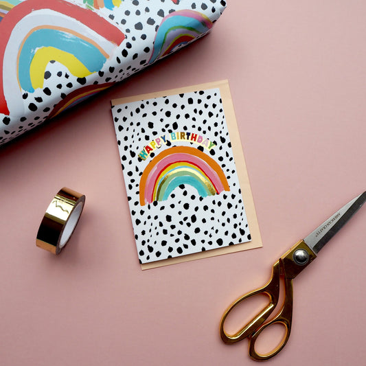 Happy Birthday Rainbow Card