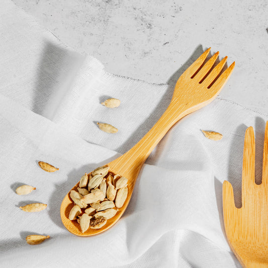 Baby Bamboo Spoon & Fork Combo