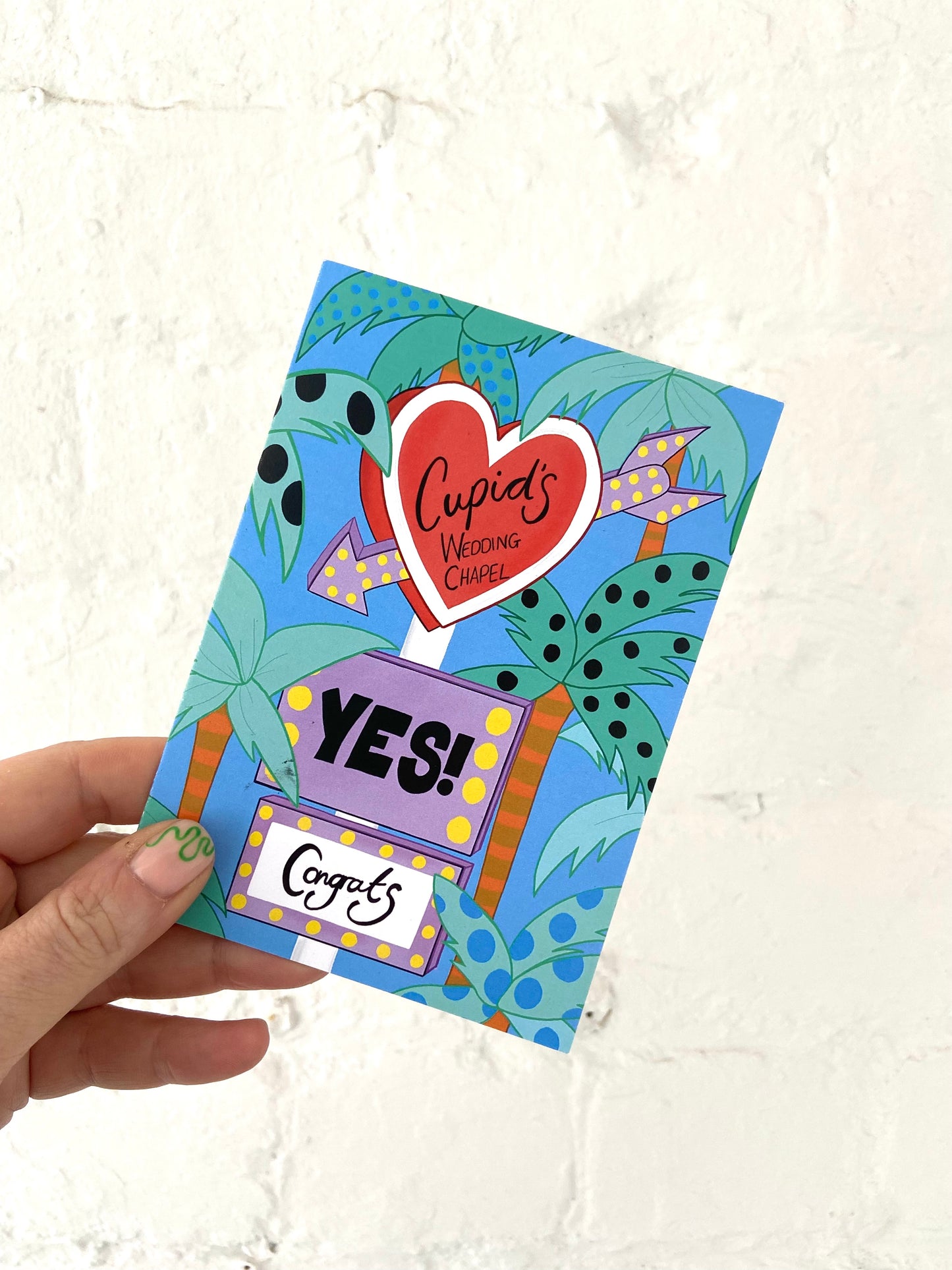 Vegas Wedding Chapel, Card